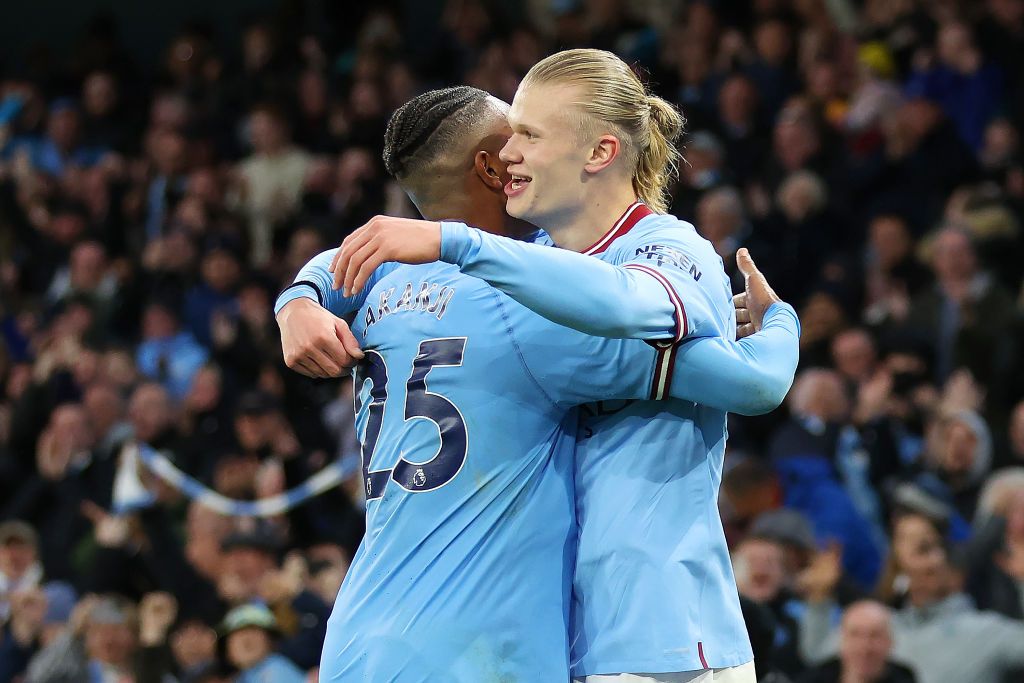 Haaland se viste de héroe y le da el triunfo al City ante el Fulham