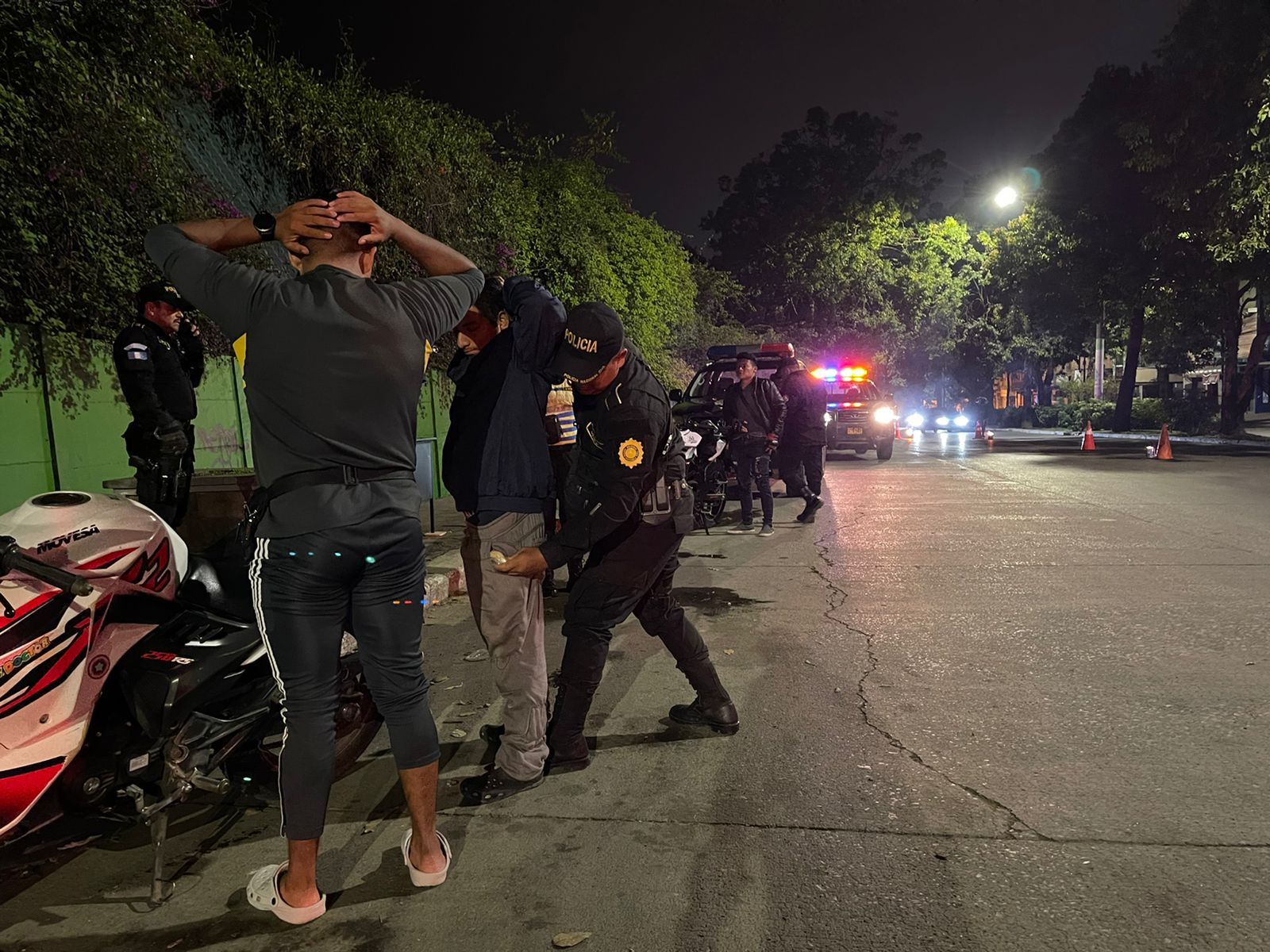 Vuelven los operativos policiales en las calles de la zona 6