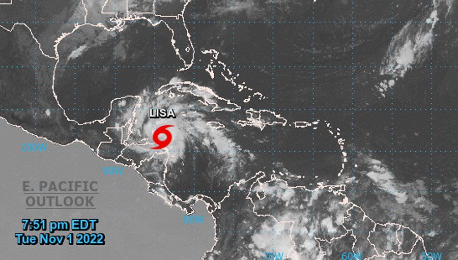 Norte de Centroamérica se prepara para la llegada de Lisa, que amenaza con convertirse en huracán