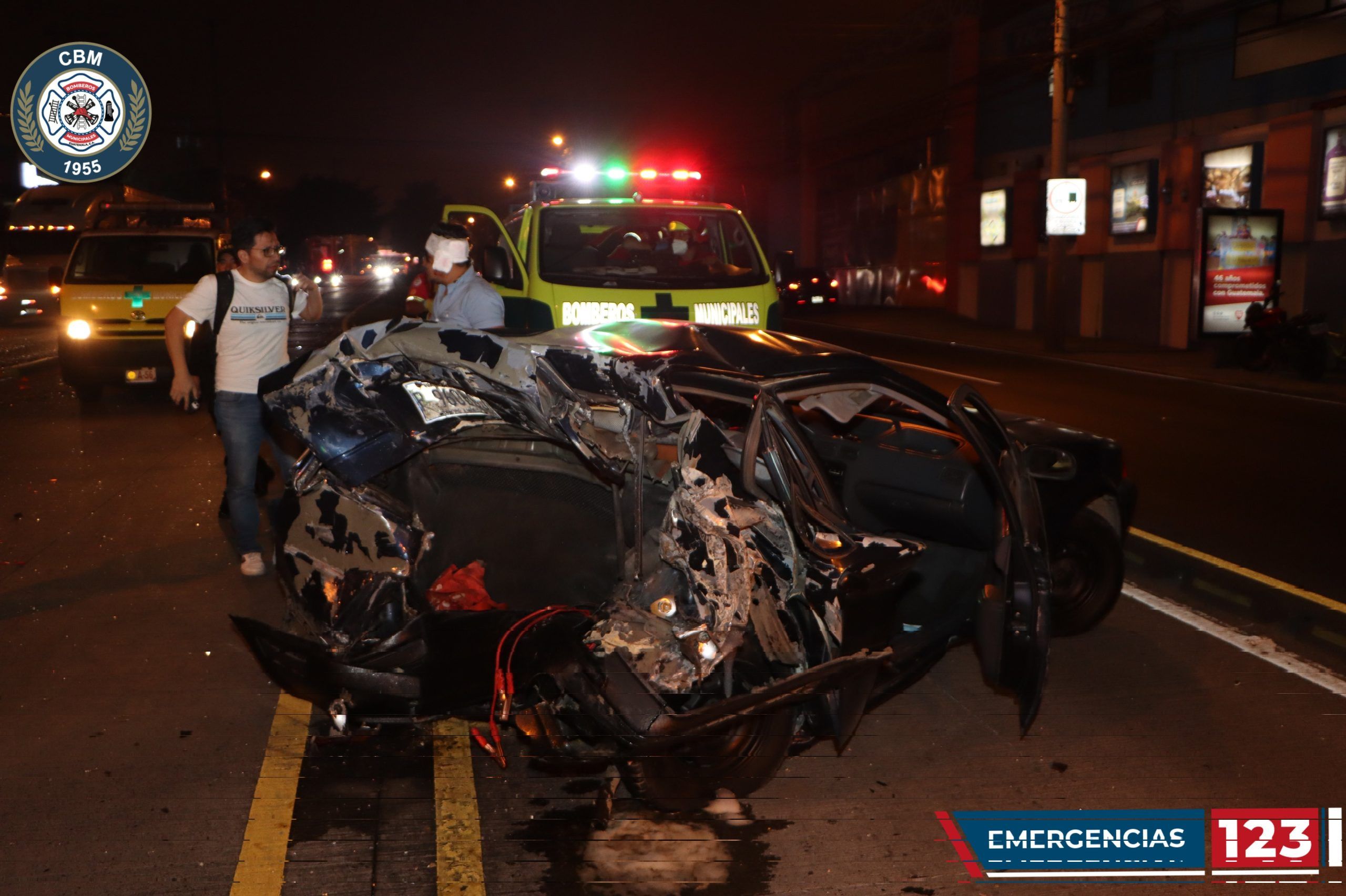 Socorristas registran distintos incidentes viales en últimas horas