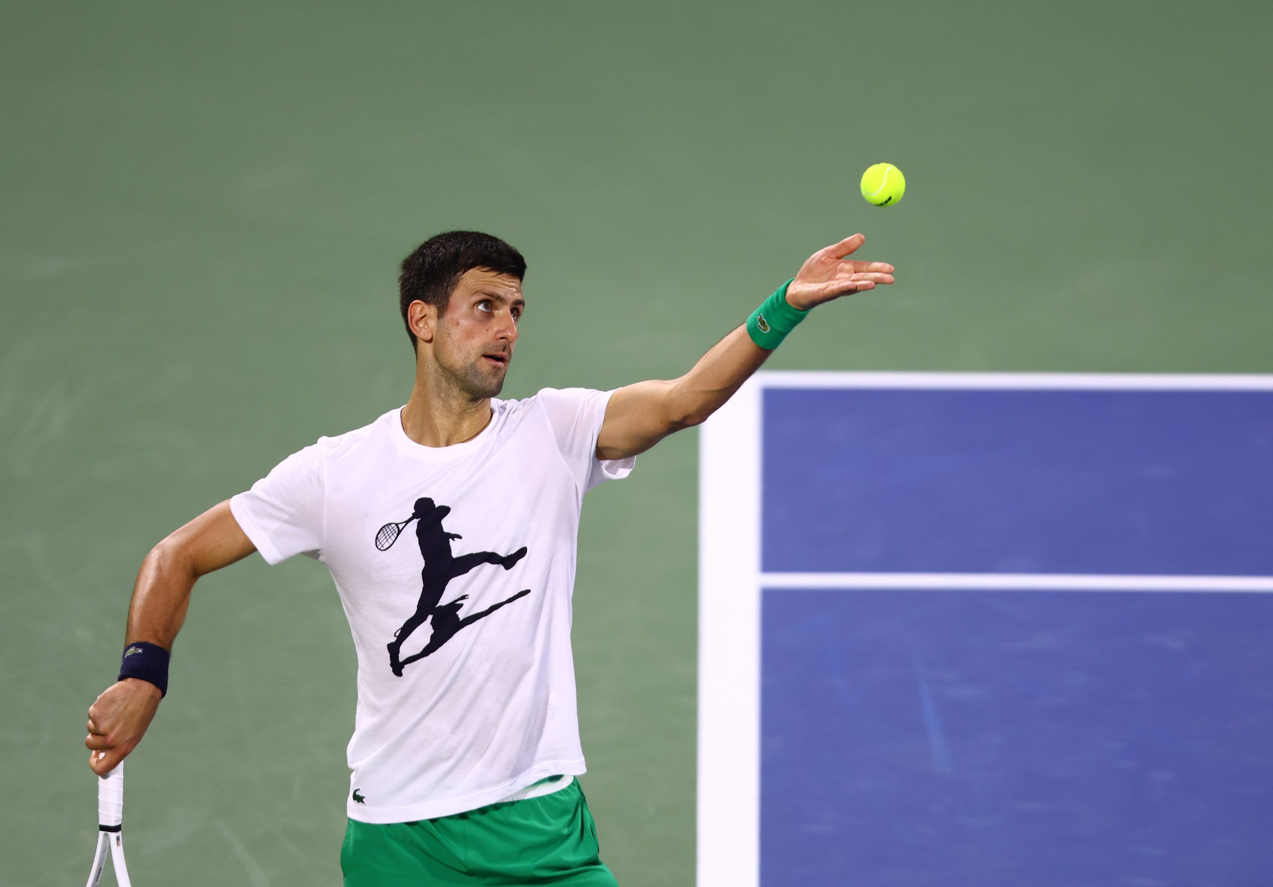 Djokovic se prepara para su regreso al Australian Open