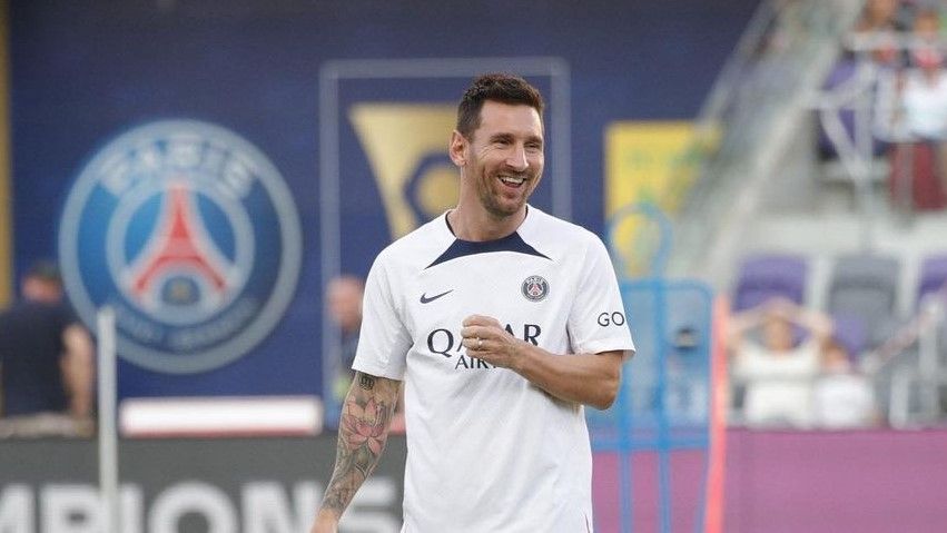 Messi volverá a los entrenos del PSG a principios de 2023