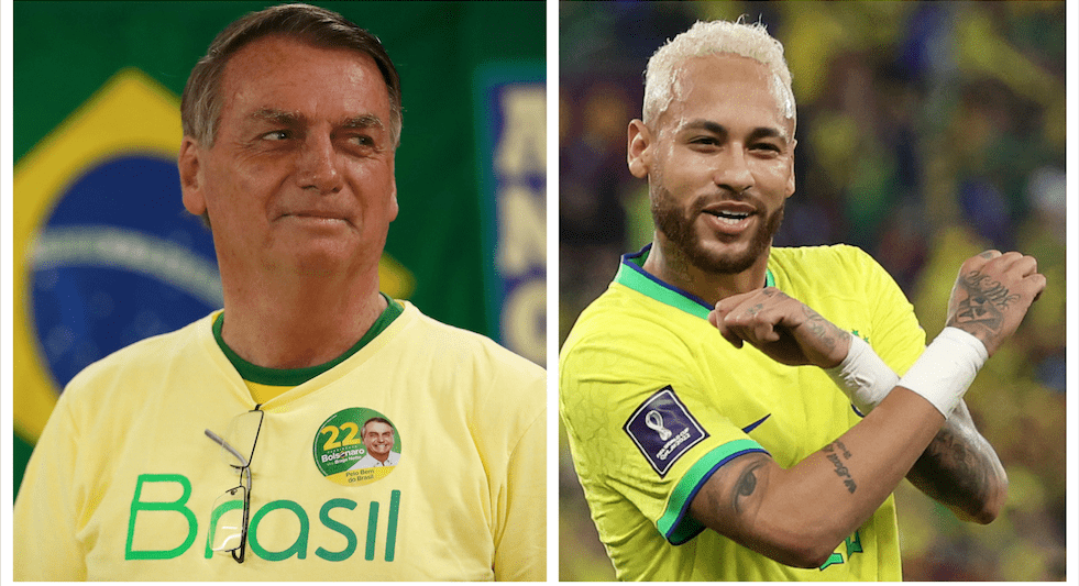 Neymar olvidó su promesa a Bolsonaro en el Mundial de Catar