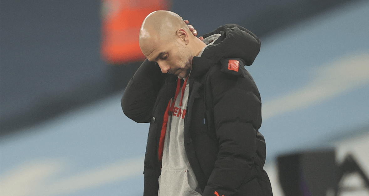 Guardiola aparta a uno de sus jugadores por sobrepeso