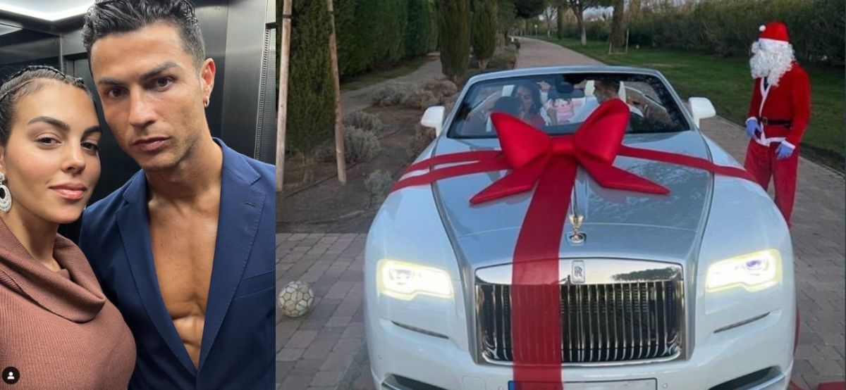 El costoso Rolls Royce que Cristiano Ronaldo recibió en Navidad