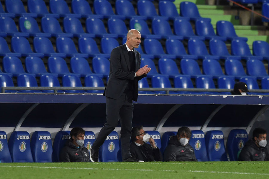 Zinedine Zidane, entrenador francés