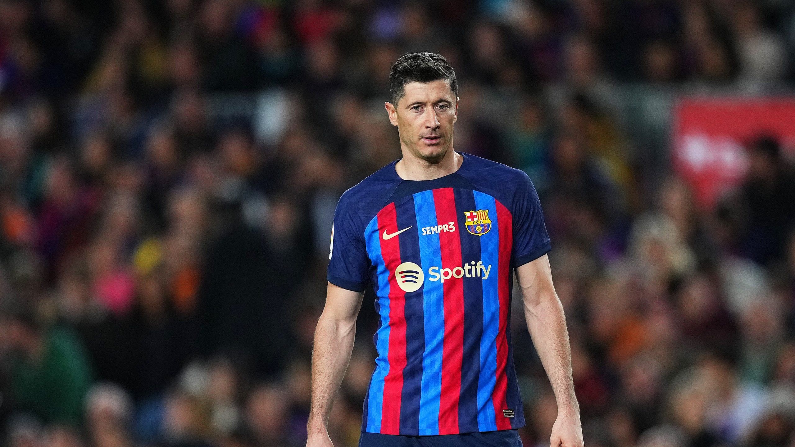 Robert Lewandowski no volverá a jugar en LaLiga hasta febrero