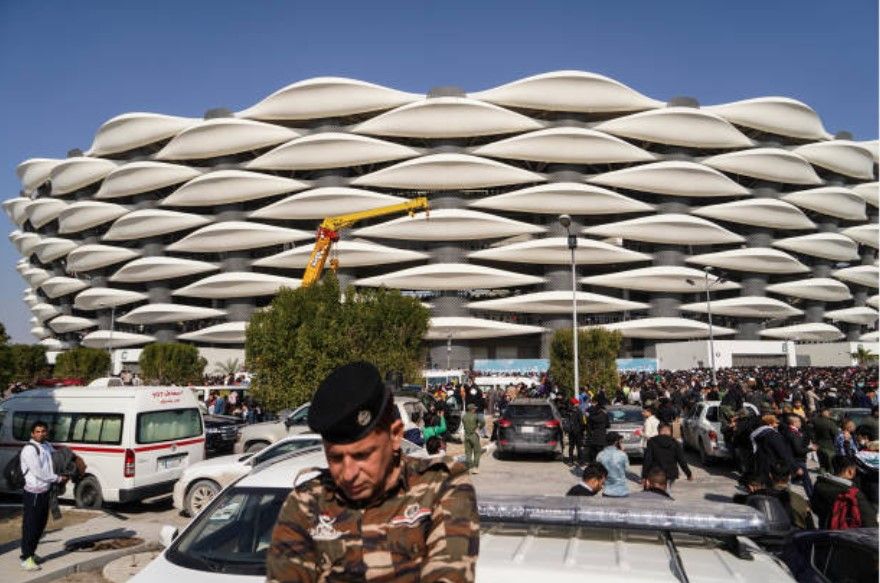 Se reporta un muerto en estampida en estadio de futbol de Irak