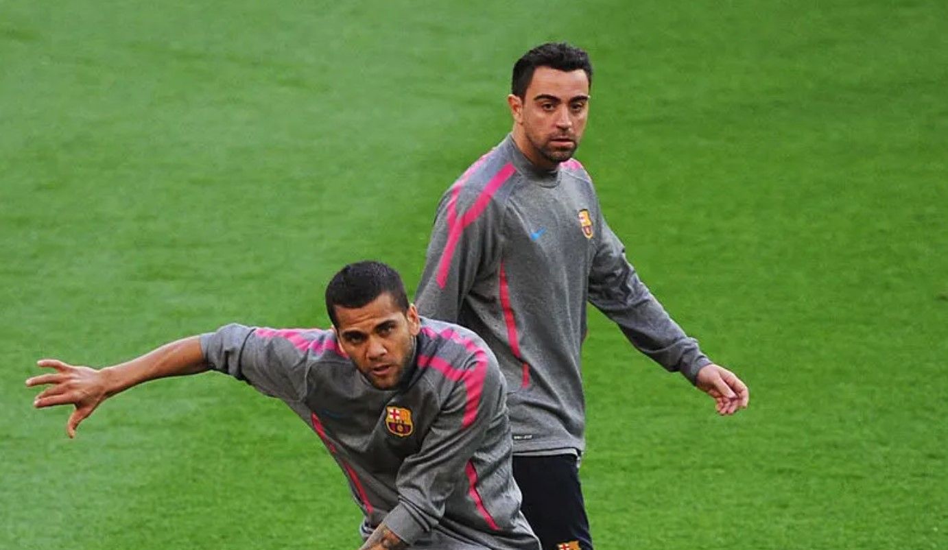 Xavi «sorprendido e impactado» por la detención de Dani Alves