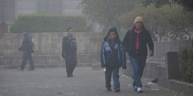 Pronostican frente frío para este fin de semana