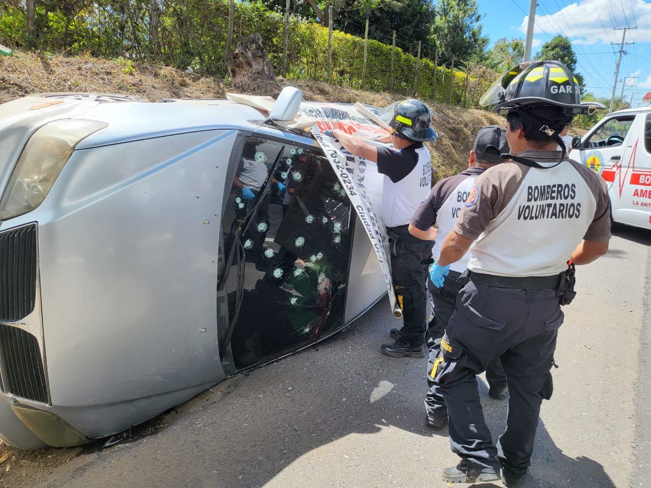 Atacan a dos personas en San Juan Alotenango