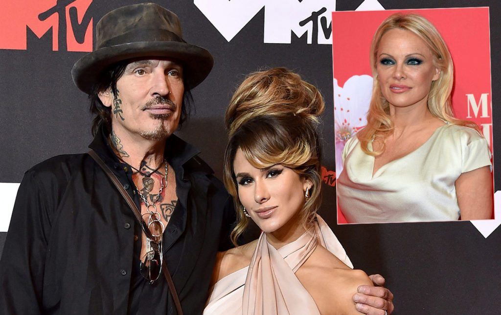 Esposa de Tommy Lee se disculpa por burlarse de Pamela Anderson