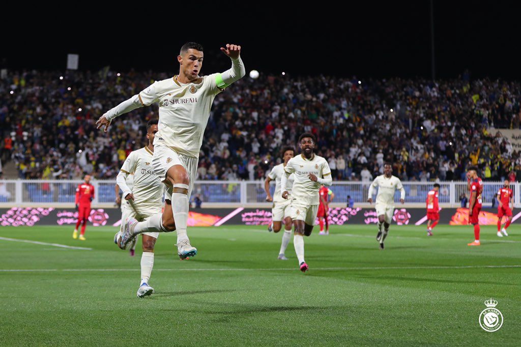 Cristiano Ronaldo sigue con su racha goleadora en la Liga de Arabia