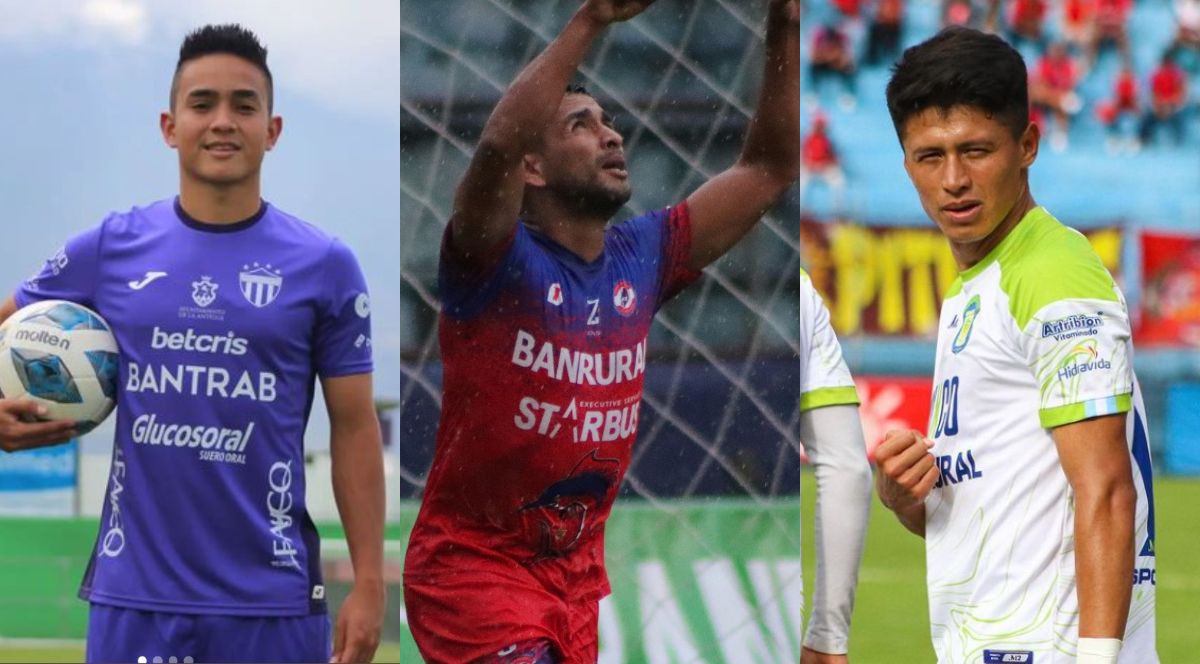 Tres guatemaltecos encabezan la tabla de goleadores del Clausura 2023