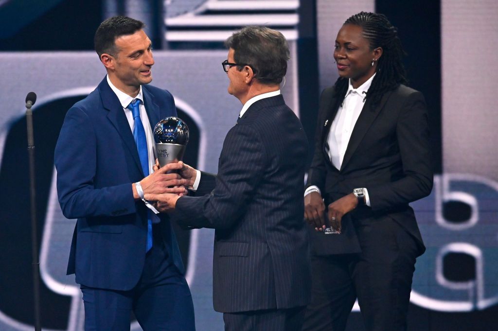 Lionel Scaloni gana su primer The Best de la FIFA