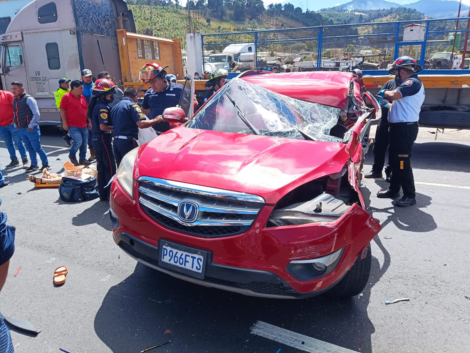 Mortal accidente de tránsito en ruta Interamericana