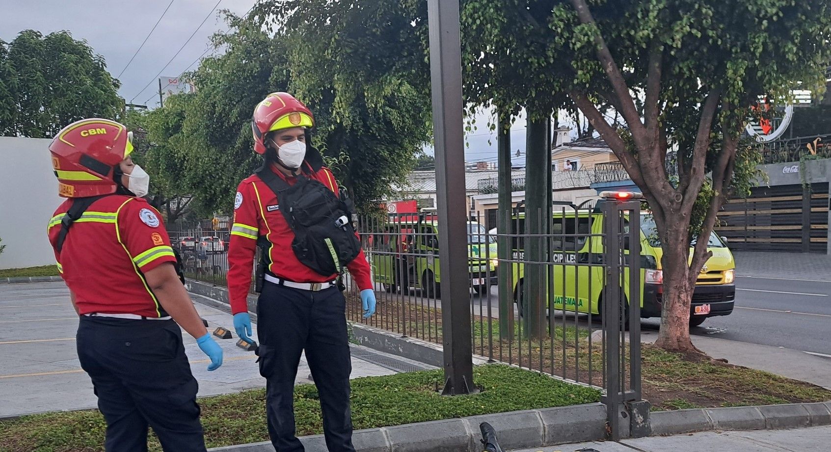 Atacan a motociclista en zona 11