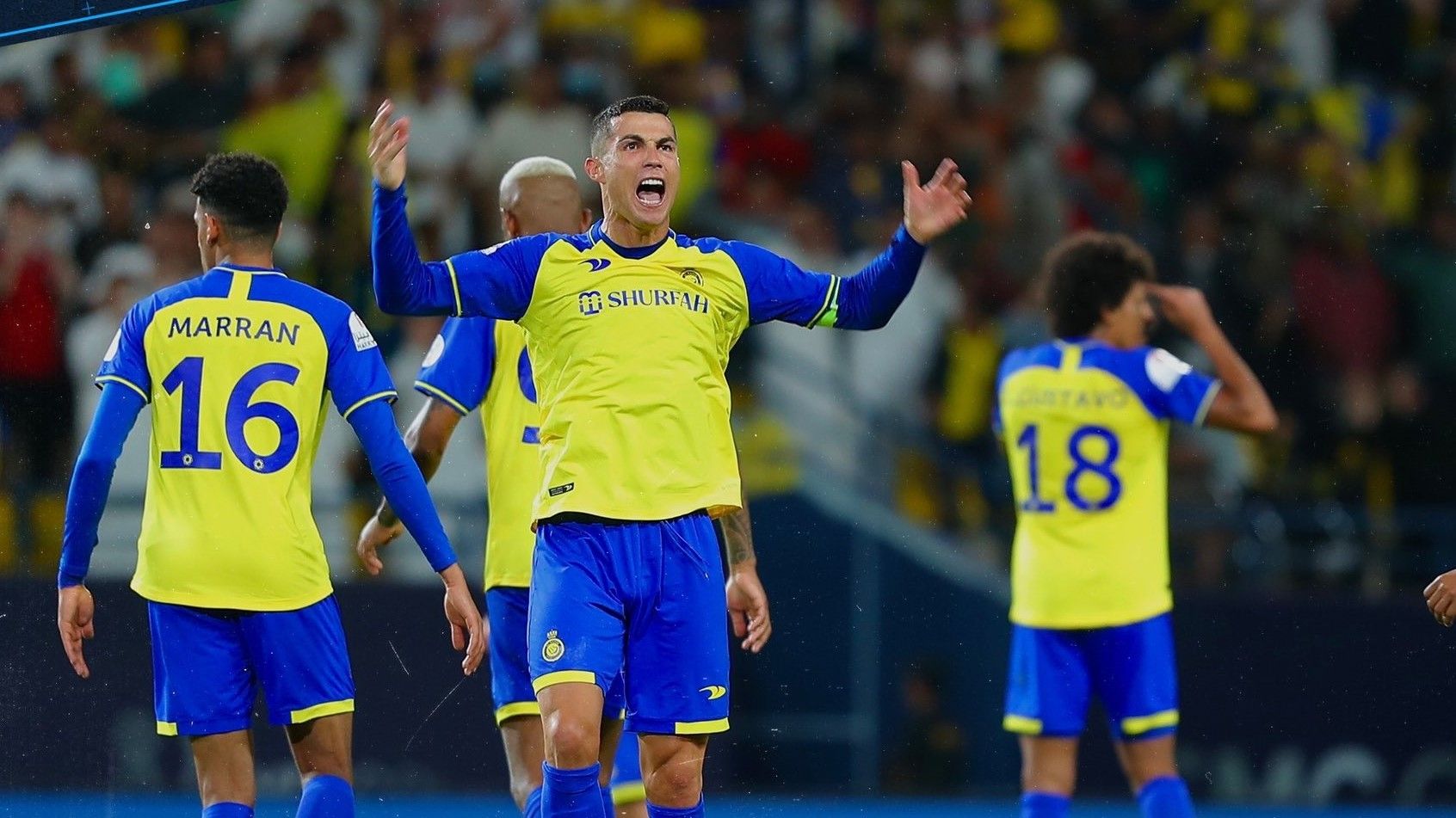 VIDEO. Cristiano inicia la remontada del Al-Nassr con un golazo de tiro libre