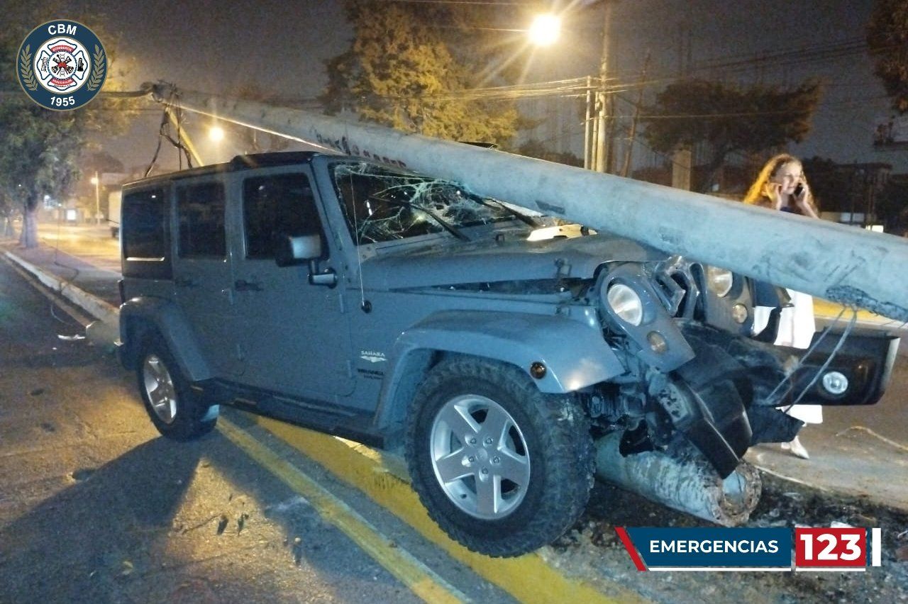 Se contabilizan seis accidentes de tránsito en las últimas horas