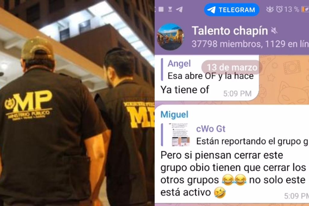 MP tras los pasos del canal de Telegram “Talento Chapín»