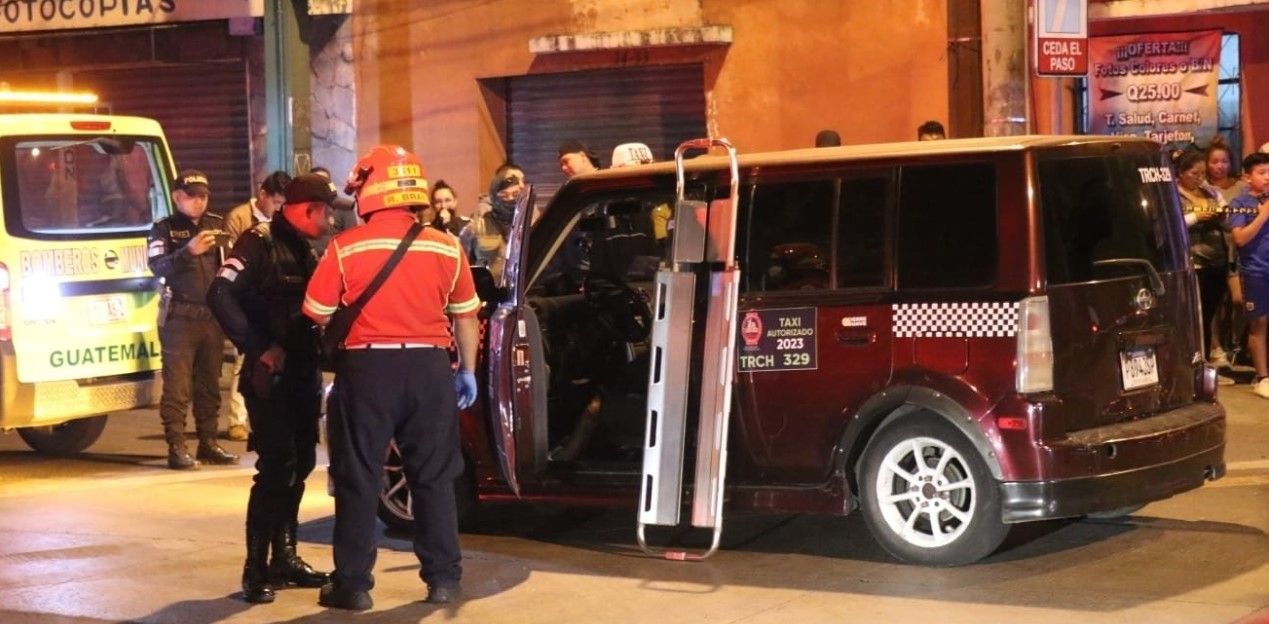 Asesinan a conductor de taxi en zona 6