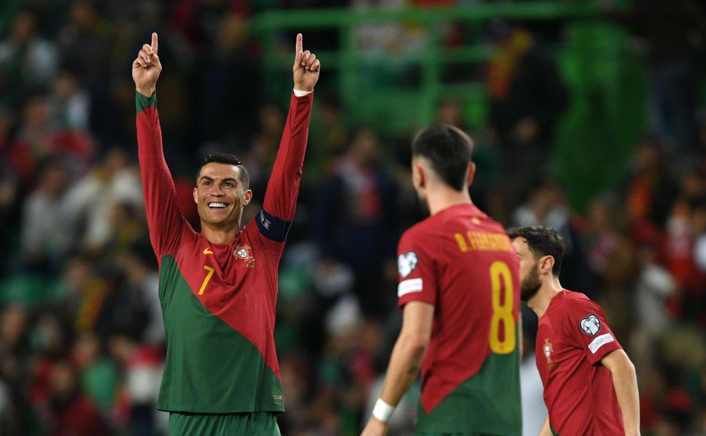 Cristiano Ronaldo con partido memorable ante Liechtenstein