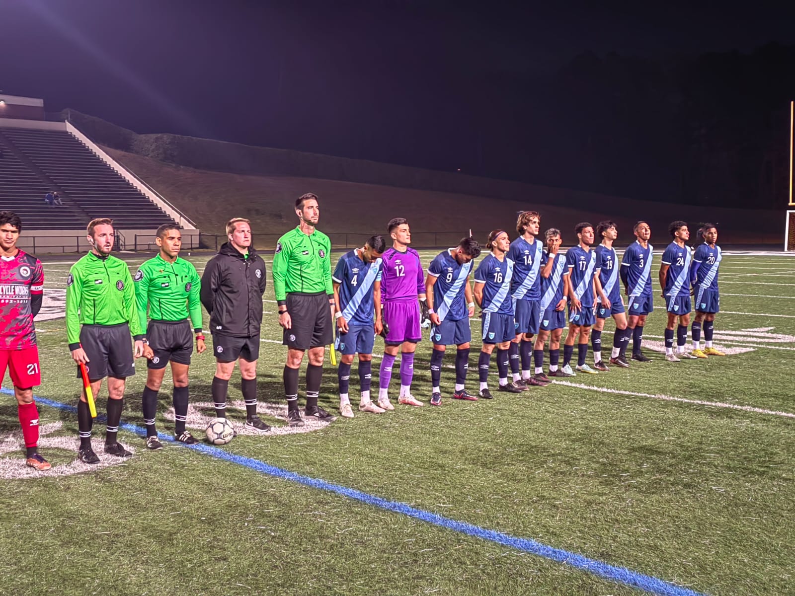 Selección sub-20 empata en su primer partido de preparación