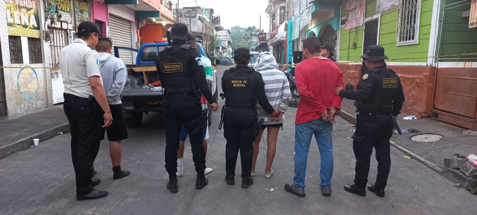 Capturan a banda de presuntos asaltantes de buses