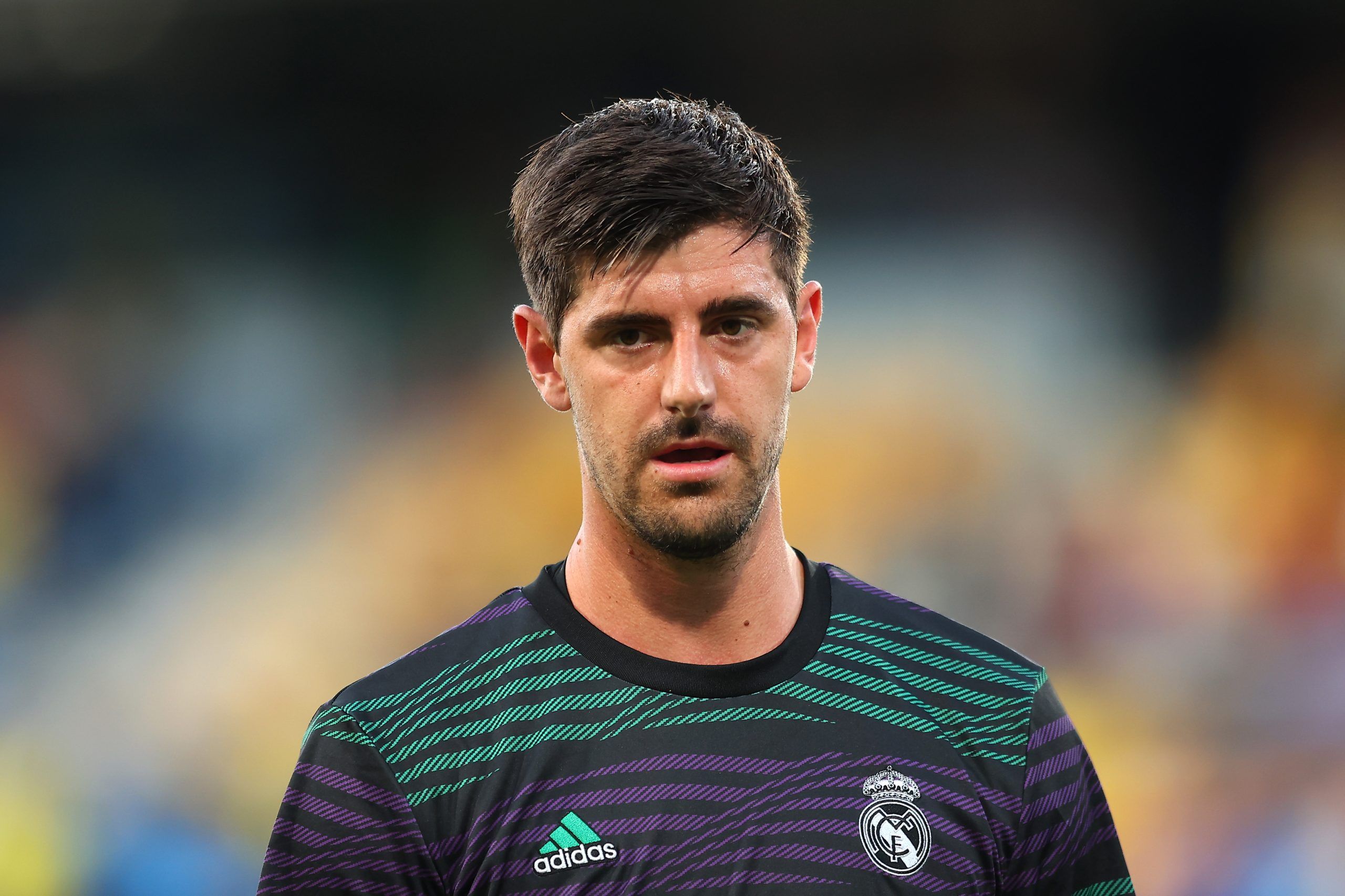 Courtois baja de última hora para la visita del Real Madrid al Girona