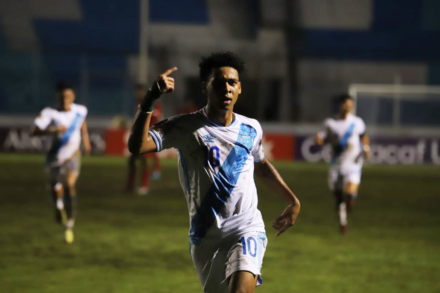 Arquimides Ordóñez, seleccionado nacional de Guatemala Sub-20