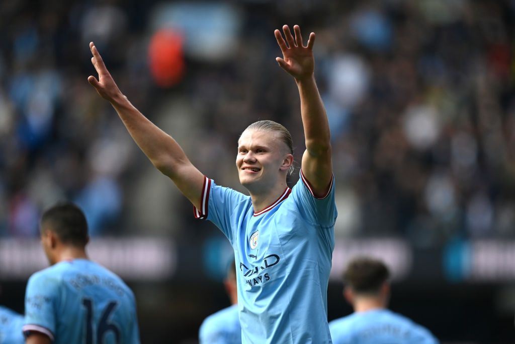 Un imponente Haaland guía el triunfo del City ante el Leicester