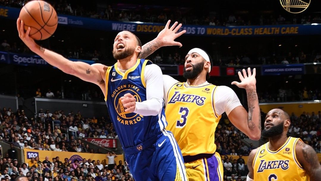 Golden State Warriors al borde la eliminación a manos de Los Angeles Lakers