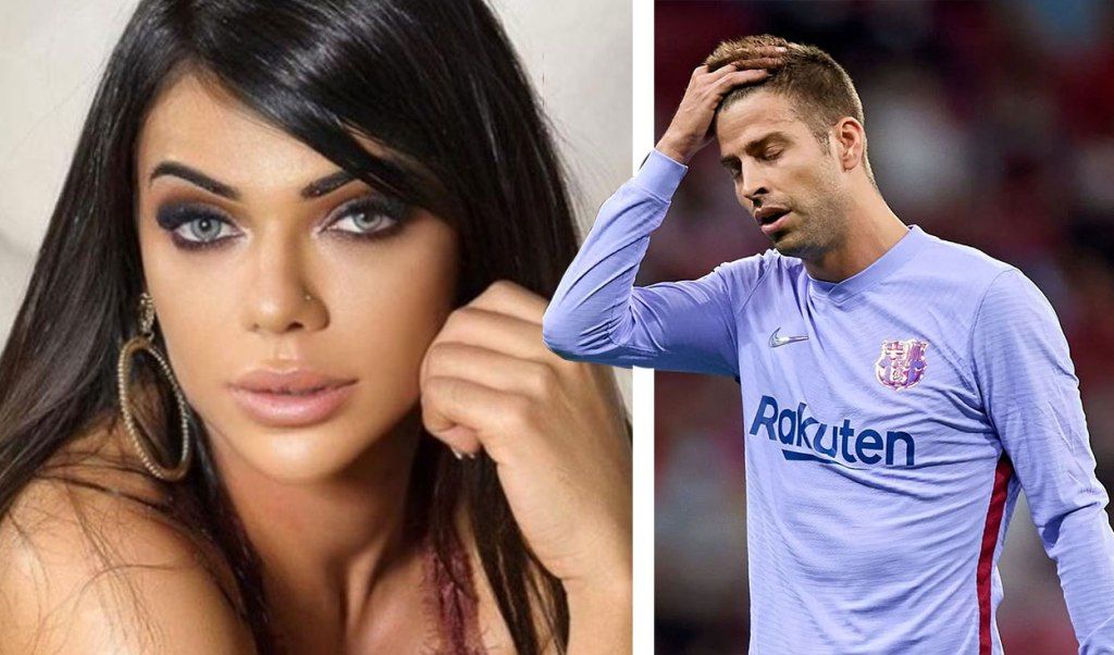 ¡Escándalo! Sensual modelo brasileña revela intimidades con Gerard Piqué