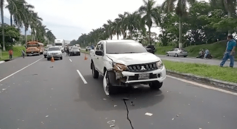 Autopista Palín-Escuintla: Cierran carril con dirección al sur por accidente