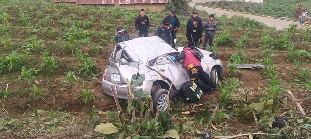 Lluvia provoca accidentes de tránsito en ruta Interamericana