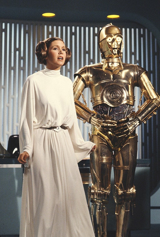 Carrie Fisher princesa Leia