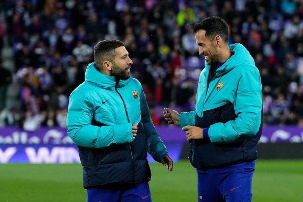 Sergio Busquets y Jordi Alba vivirán un emotivo adiós en el Camp Nou