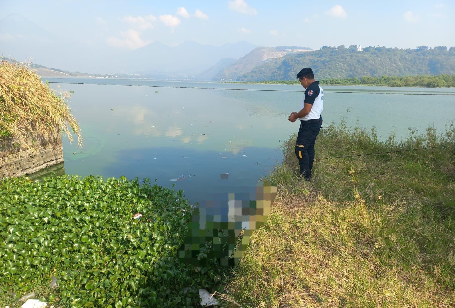 Localizan cuerpo a orillas del lago de Amatitlán