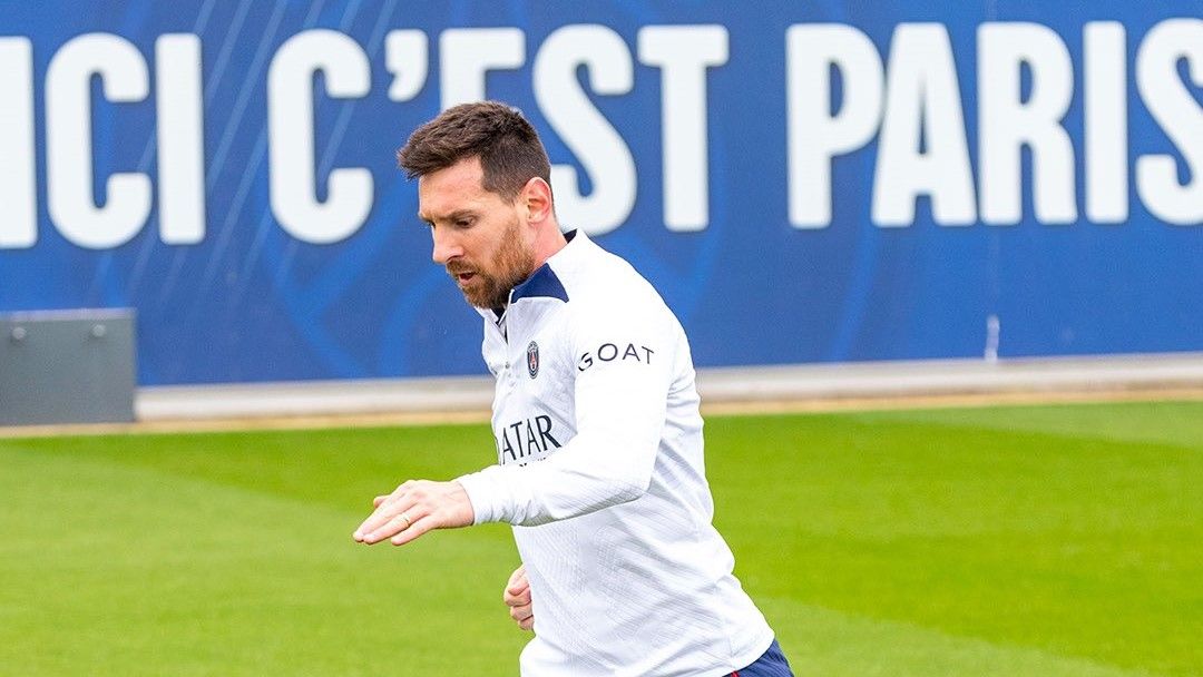 Leo Messi vuelve a los entrenamientos con el PSG