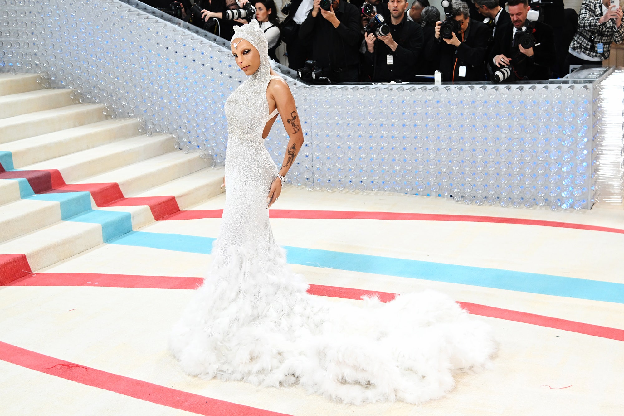 Doja Cat Channels Karl Lagerfelds Cat Choupette at Met Gala 2023