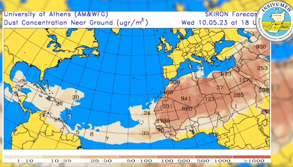 Emiten recomendaciones por el polvo del Sahara