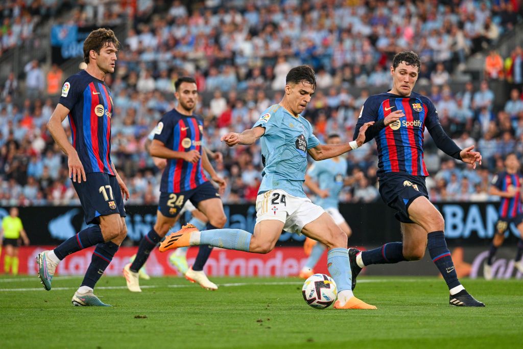 El Celta de Vigo salva la categoría derrotando al FC Barcelona en Balaídos