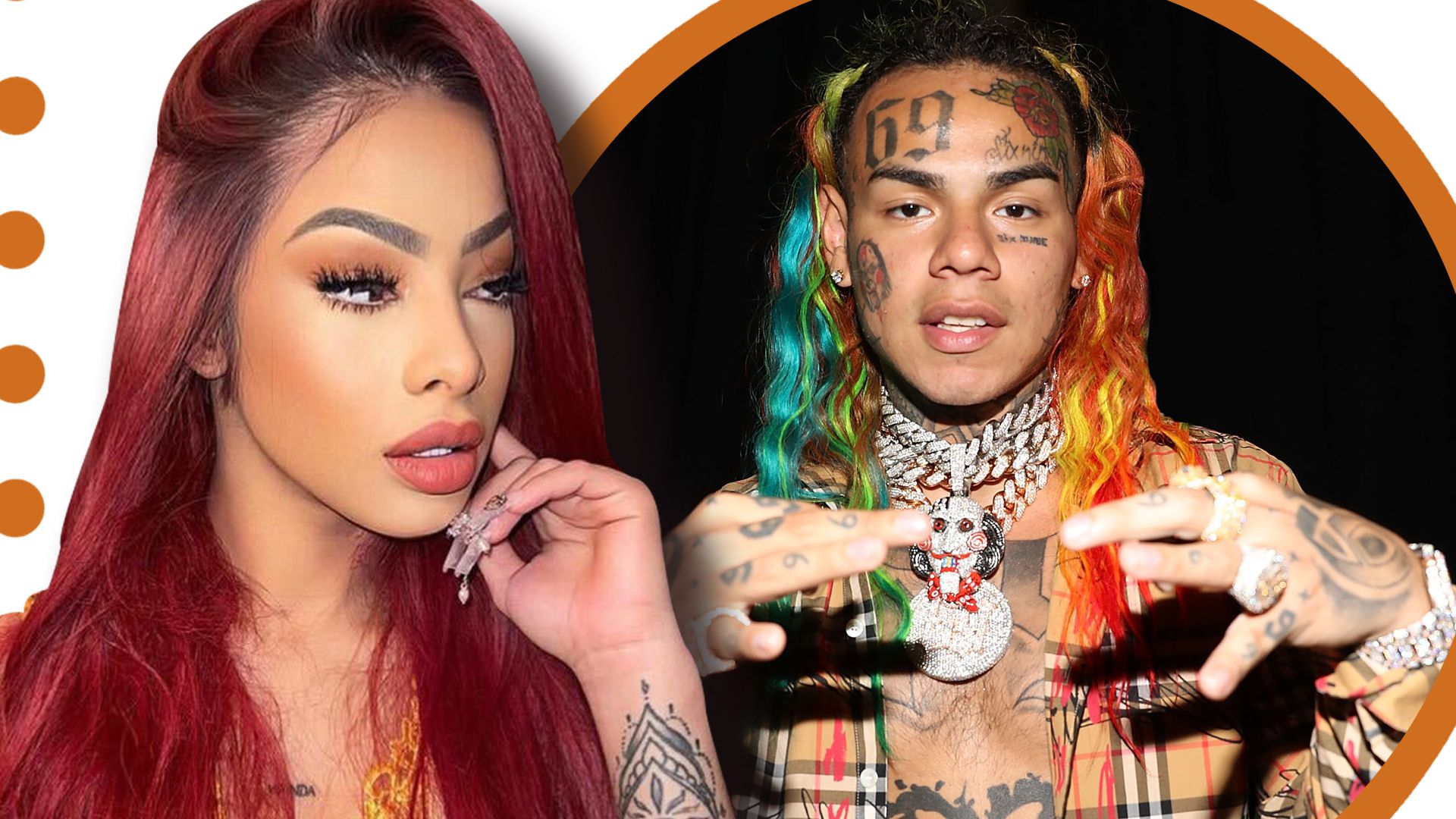 Yailin y Tekashi en la polémica tras filtrarse imágenes teniendo relaciones