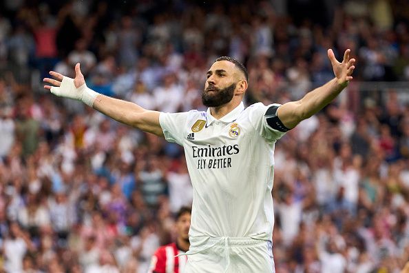 ¡Llegó el último! Karim Benzema anotó su último gol con el Real Madrid