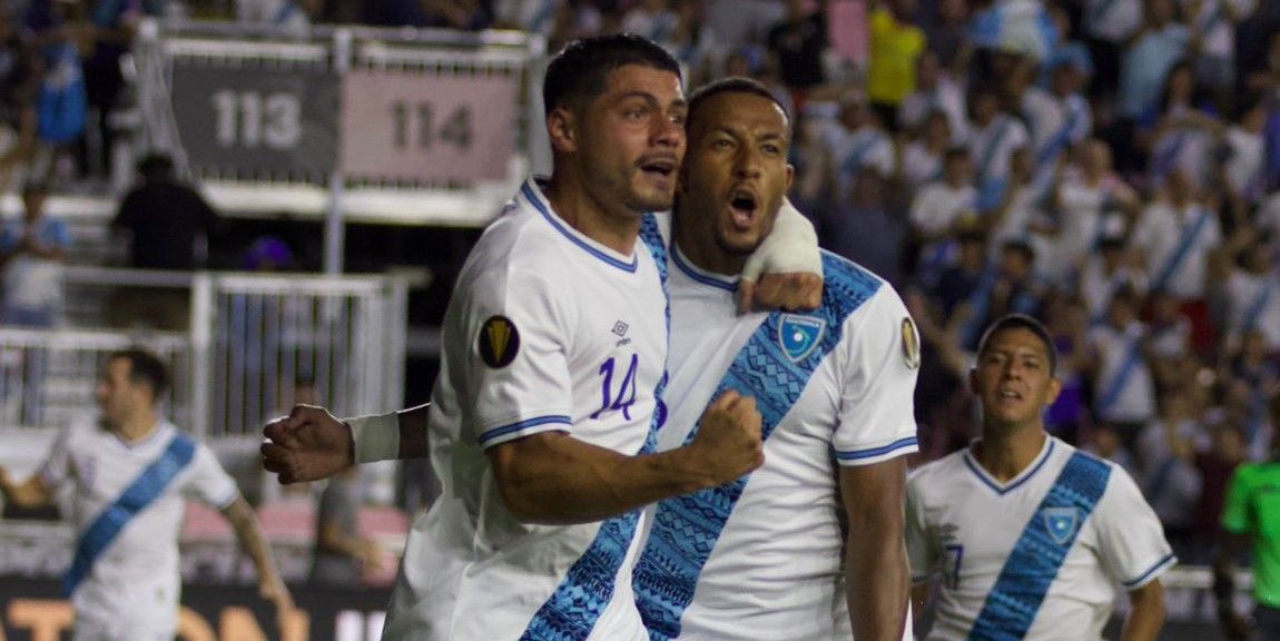 ¡Guatemala con un triunfo histórico en la Copa Oro!