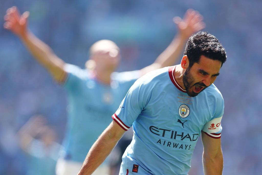 Ilkay Gundogan impone un nuevo récord en la final de la FA Cup