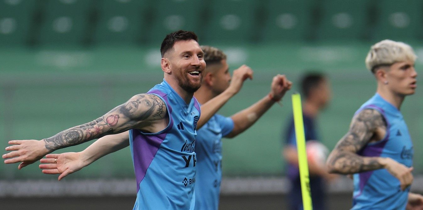 Argentina y Lionel Messi revolucionan China con duelo ante Australia