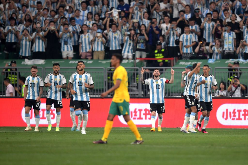 Leo Messi logra nuevo récord en el triunfo de Argentina ante Australia