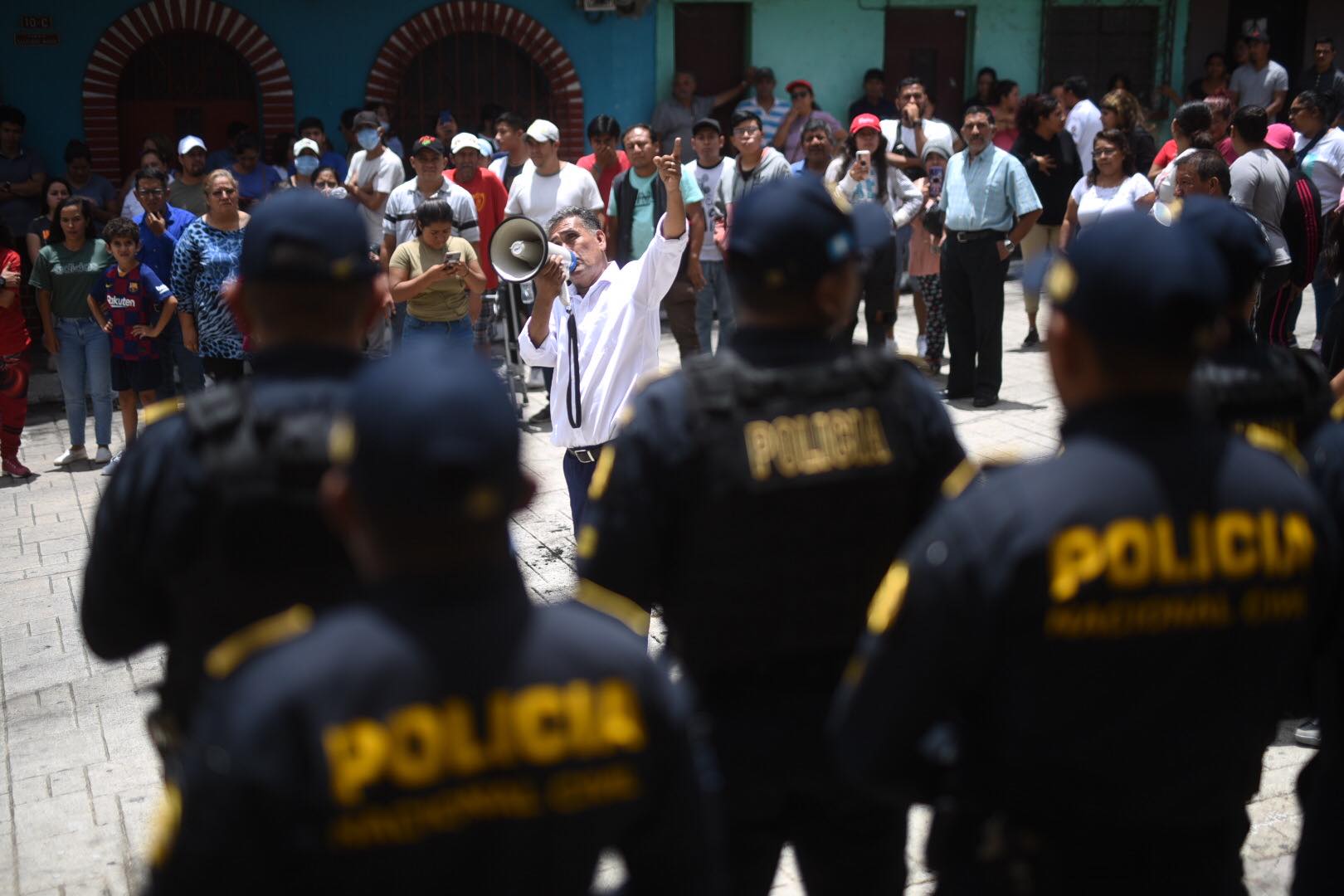 Vecinos de Chinautla manifiestan contra resultados