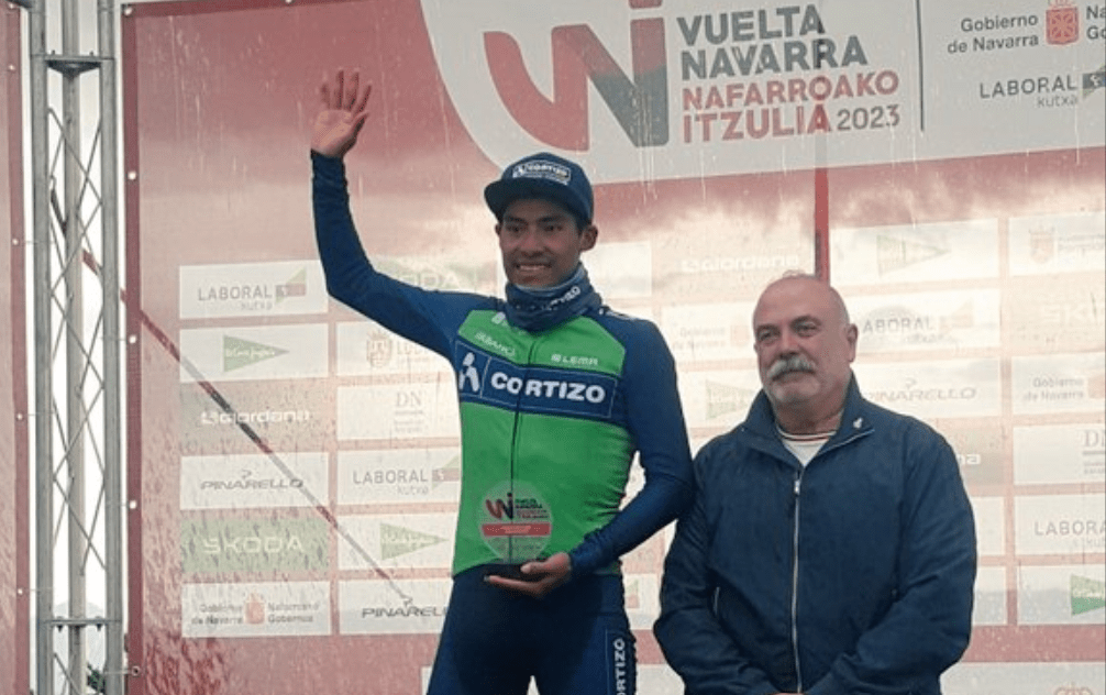 Sergio Chumil brilla y conquista la Etapa Reina en la Vuelta a Navarra